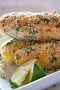 Elotes - Mexican Style street corn